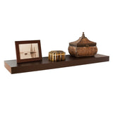 Southern Enterprises Outlet Chicago Floating Shelf, 2"H x 36"W x 10"D, Espresso