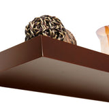 Southern Enterprises Outlet Chicago Floating Shelf, 2"H x 36"W x 10"D, Espresso
