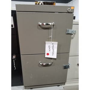 Used 22" 2 Drawer File/File, Beige