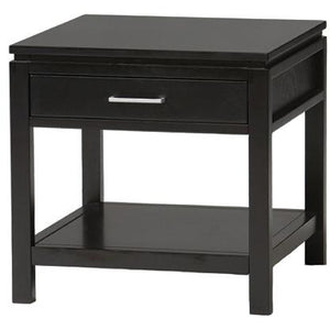 (Scratch & Dent) Linon Sutton End Table, Black