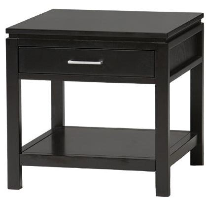 (Scratch & Dent) Linon Sutton End Table, Black