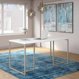 (Scratch & Dent) kathy ireland Outlet Office by Bush Business Furniture Method Table Desk, 60"W, White
