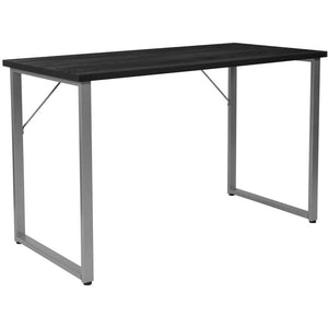 Harvey 48"W Computer Desk, Black