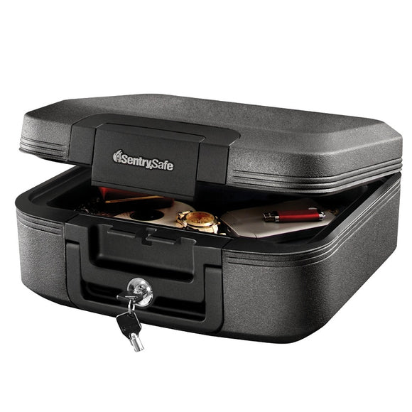 (Scratch & Dent) Sentry Outlet Safe Security Safe, .028 Cu Ft Capacity, Charcoal Gray