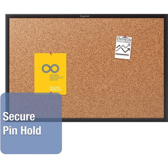 (Scratch & Dent) Quartet Outlet Classic Cork Bulletin Board, 24