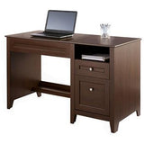 Realspace Outlet Height-Adjustable 50"W Lift Top Desk, Mocha