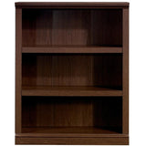 Realspace Outlet Premium Bookcase, 3-Shelf, Mocha