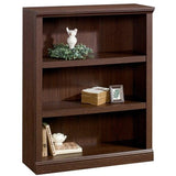 Realspace Outlet Premium Bookcase, 3-Shelf, Mocha