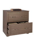 Realspace Outlet Pelingo 31"W 2-Drawer Letter/Legal Lateral File Cabinet, Gray