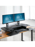 VariDesk ProPlus Manual Standing Desk Converter, 48"W, Black