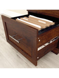Realspace Outlet 2-Drawer 17"D Vertical File Cabinet, Mulled Cherry