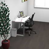Buro48 Modern Home Office Desk with Integrated Power Module, 48"W x 24"D x 30"H