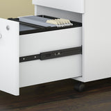 (Scratch & Dent) Bush Business Furniture Outlet Studio C 2 Drawer Mobile File Cabinet, White