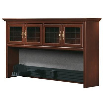 Sauder Heritage Hill Hutch, 41 1/2''H x 72 1/2''W x 15 5/58''D, Classic Cherry