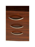 Bush Business Furniture Components Elite 3 Drawer Mobile File Cabinet, Hansen Cherry