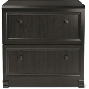 Realspace Outlet Broadstreet 30"W 2-Drawer Lateral File Cabinet, Walnut