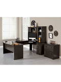 Realspace Outlet Broadstreet 30"W 2-Drawer Lateral File Cabinet, Walnut