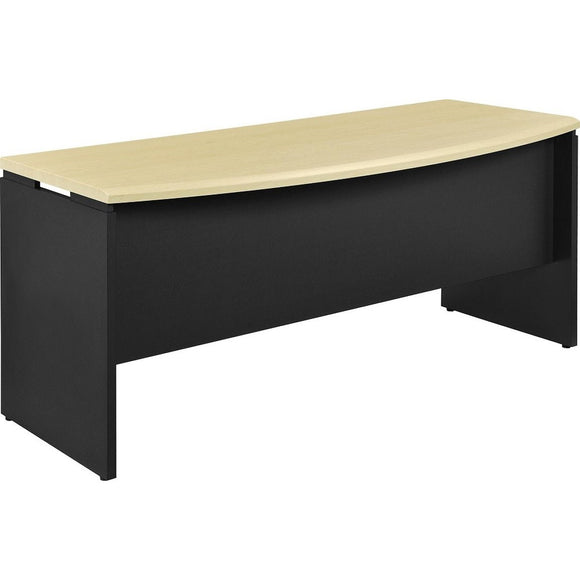 (Scratch & Dent) Ameriwood Outlet Home Pursuit Executive Desk, Natural/Gray