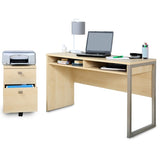 (Scratch & Dent) South Shore Interface 2-Drawer Mobile File Cabinet, Natural Maple