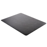 Deflect-O Outlet Chair Mat For Low-Pile Carpets, For Commercial-Grade Carpeting, 45"W x 53"D, Black