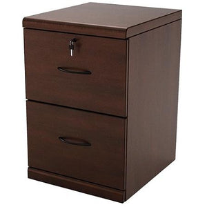 (Scratch & Dent) Z-Line Designs Letter-/Legal-Size Vertical File Cabinet, 2-Drawer, Espresso