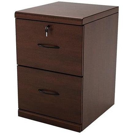 (Scratch & Dent) Z-Line Designs Letter-/Legal-Size Vertical File Cabinet, 2-Drawer, Espresso