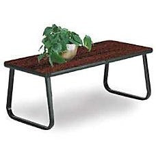 OFM 20" x 40" Cocktail Table, Mahogany