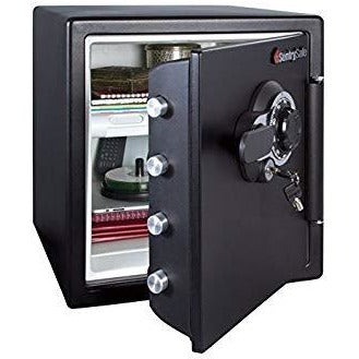 SentrySafe Fire-Safe Combination Safe, 1.23 Cu. Ft., Black