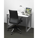 Buro48 Modern Home Office Desk with Integrated Power Module, 48"W x 24"D x 30"H