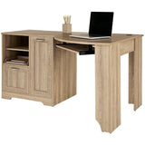 (Scratch & Dent) Realspace Outlet Magellan 60"W Corner Desk, Blonde Ash