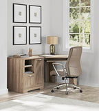 (Scratch & Dent) Realspace Outlet Magellan 60"W Corner Desk, Blonde Ash