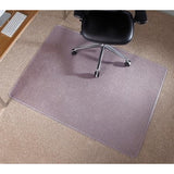 Deflect-O Outlet Execumat Heavy-Duty Vinyl Chairmat, Rectangular, Translucent