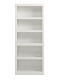 (Scratch & Dent) Realspace Outlet 72"H 5-Shelf Bookcase, Arctic White