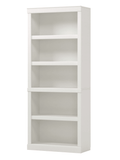 (Scratch & Dent) Realspace Outlet 72"H 5-Shelf Bookcase, Arctic White