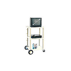 H. Wilson 42" Plastic Utility Cart, Putty