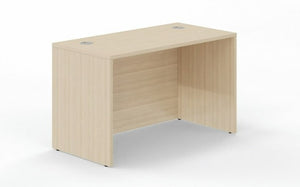 Leah Desk Shell 47"W x 24"D, Sand Ash