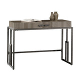 (Scratch & Dent) Sauder Outlet International Lux Writing Desk, Diamond Ash