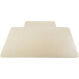 Deflect-O EnvironMat Chair Mat For Hard Floors, With Lip, 36" x 48", Clear