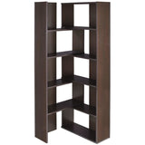 Realspace Outlet Cove Springs Expanding 5-Shelf Bookcase, Espresso