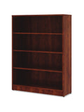 (Scratch and Dent) Lorell Outlet Essentials Series 48"H 4-Shelf Bookcase, Cherry