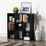 Homestar North America 9-Cube Bookcase, Black
