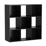 (Scratch & Dent) Homestar North America 9-Cube Bookcase, Black
