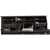 Sauder Outlet Shoal Creek Organizer Hutch, Jamocha Wood