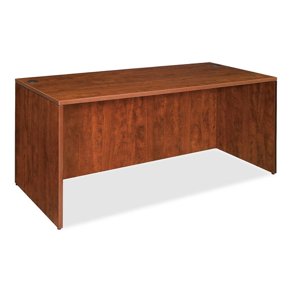Lorell Outlet Essentials Series Rectangular Shell Desk, 60