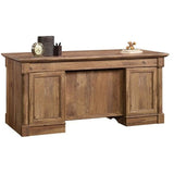 (Scratch & Dent) Sauder Outlet Palladia Executive Desk, Vintage Oak