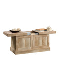 Sauder Outlet Cannery Bridge Crate Coffee Table, Lintel Oak