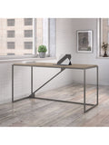(Scratch and Dent) Bush Furniture Refinery Industrial Desk, 62"W, Rustic Gray