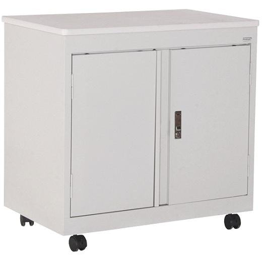 Sandusky Steel Mobile Utility Cabinet, Dove Gray