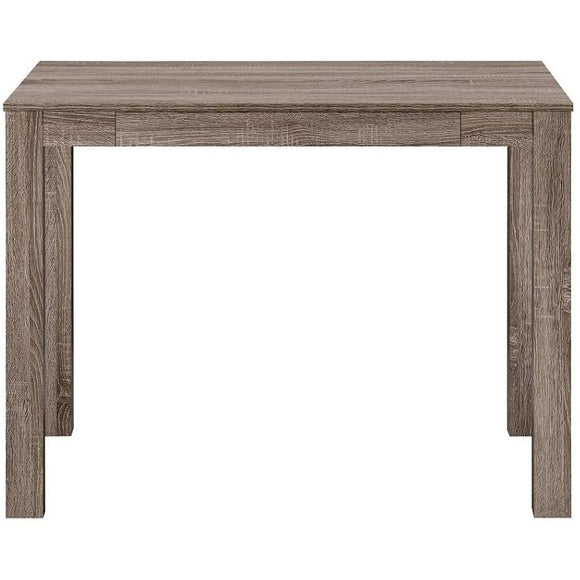 (Scratch & Dent) Ameriwood Outlet Home Parsons Desk With Drawer, Distressed Gray Oak