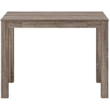 (Scratch & Dent) Ameriwood Outlet Home Parsons Desk With Drawer, Distressed Gray Oak